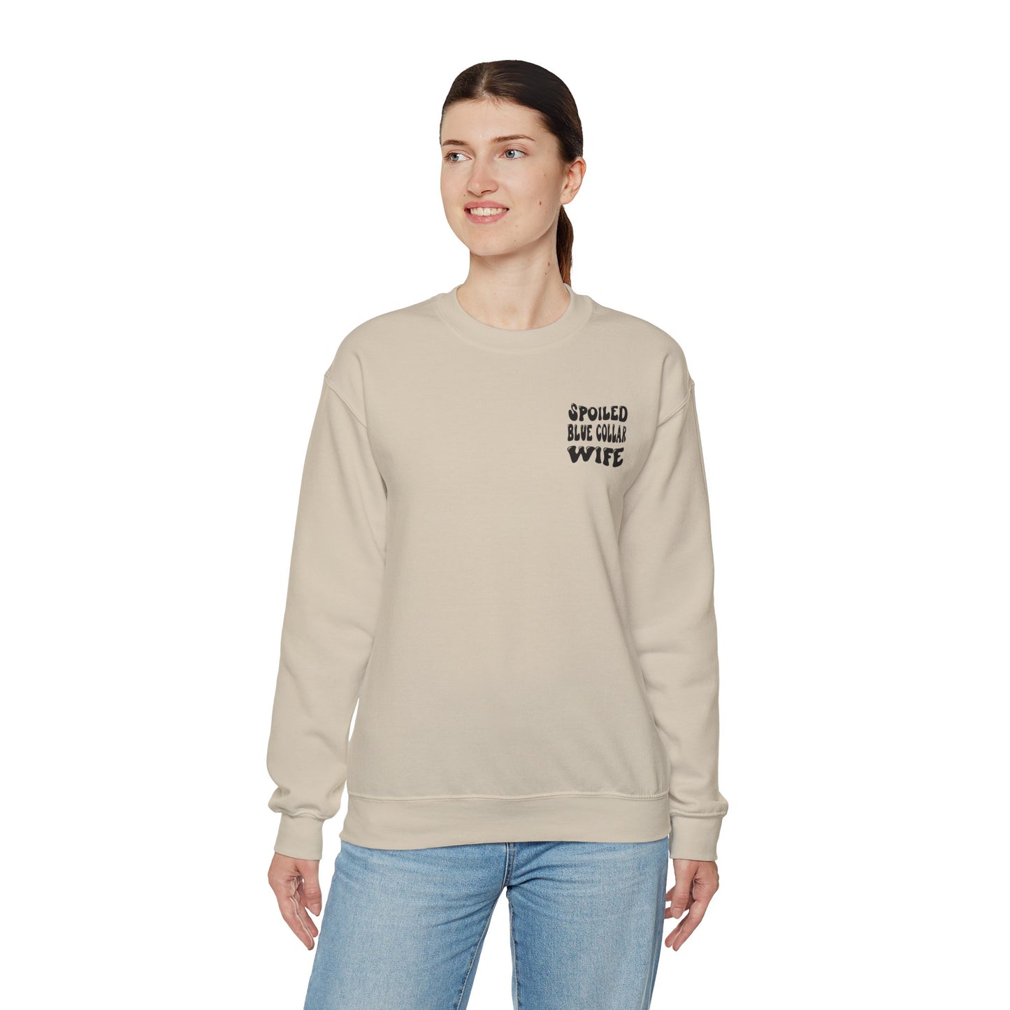 RETRO SPOILED WIFE CREWNECK