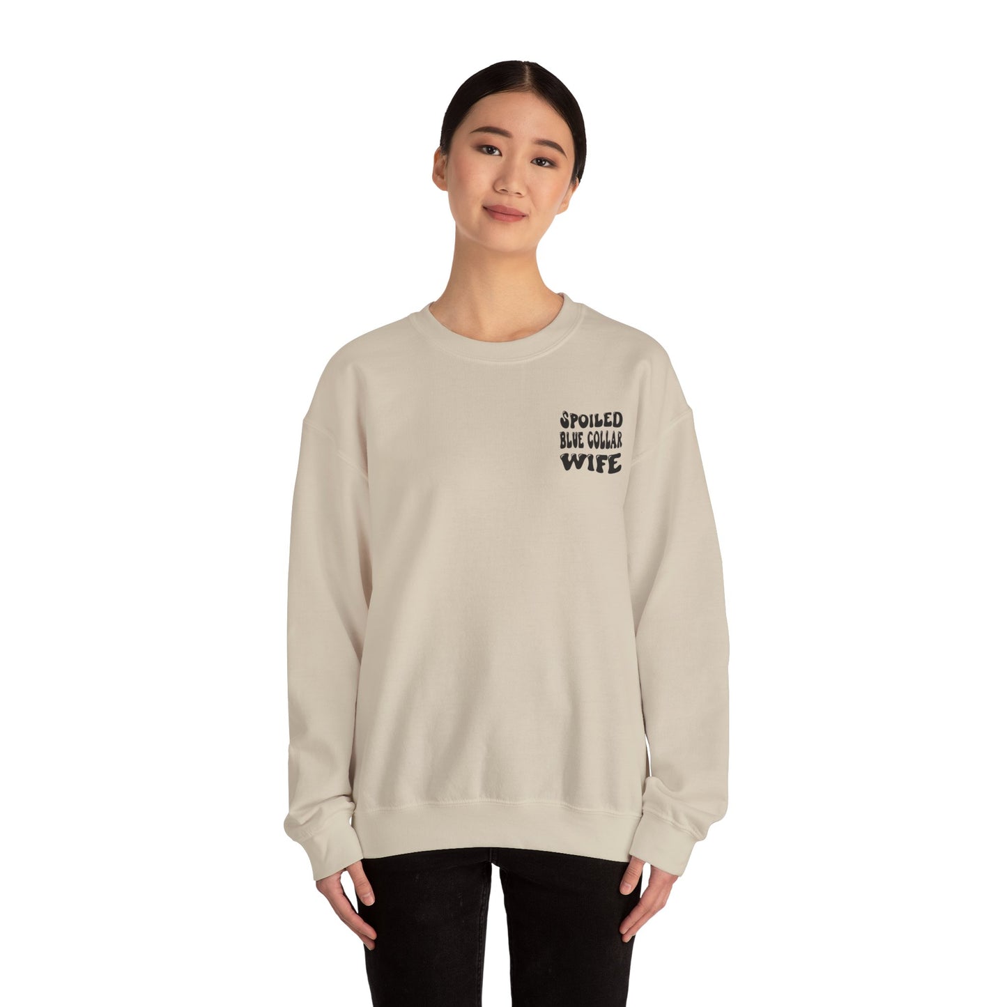 RETRO SPOILED WIFE CREWNECK