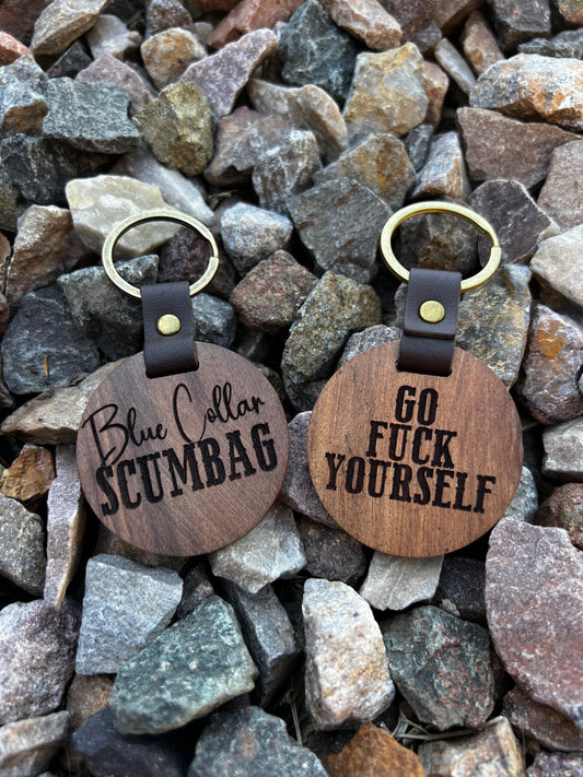 WOODEN KEYCHAINS